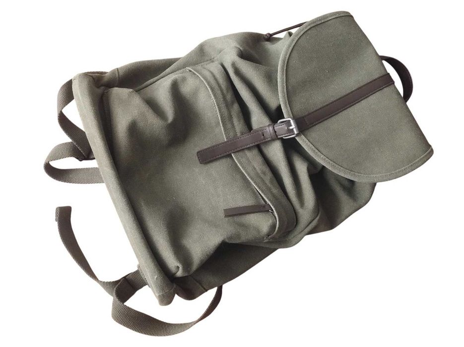 PIER ONE Brązowy Zielony Miejski Plecak Unisex PI954H05W-O11