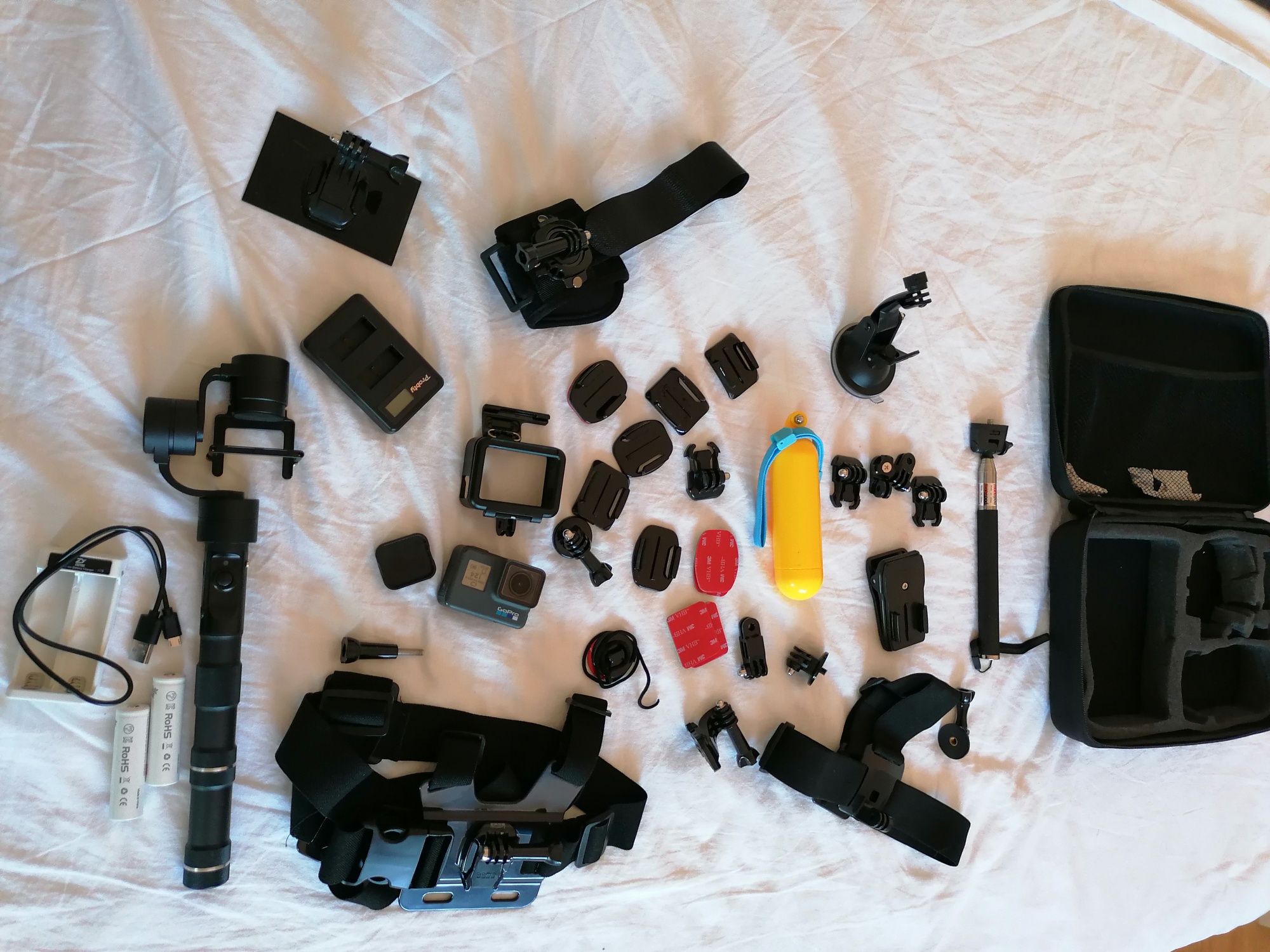 Gopro 6 Black com gimbal evolution
