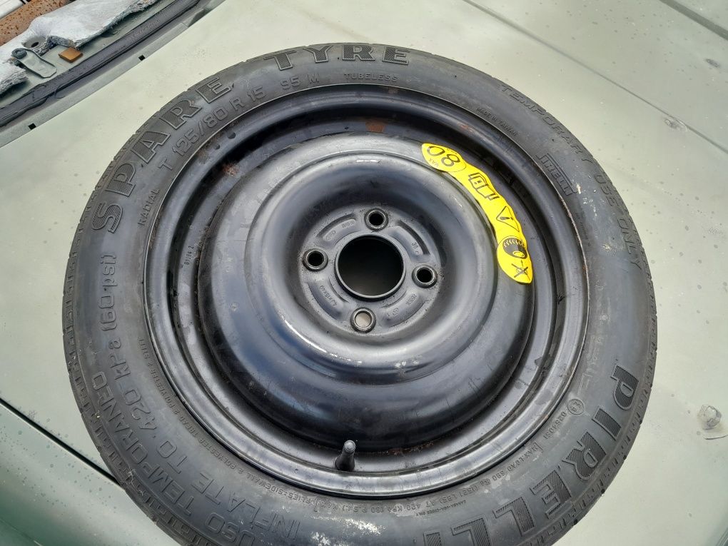 Koło dojazdowe 15cali ford 4×108