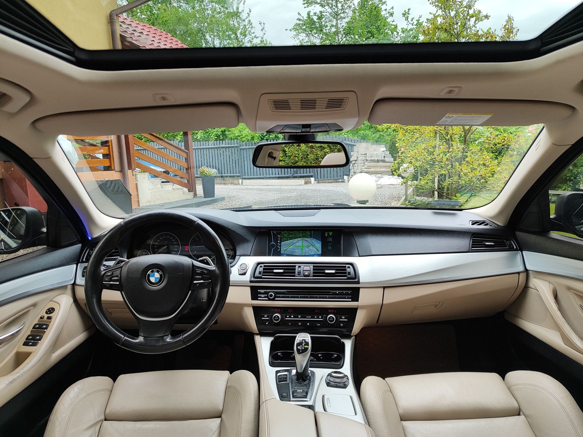 BMW serii 5 F11 automat ZF8HP panorama duża navi hak zamiana