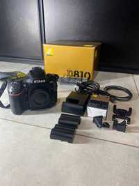 Aparat Nikon D810 Pełny zestaw