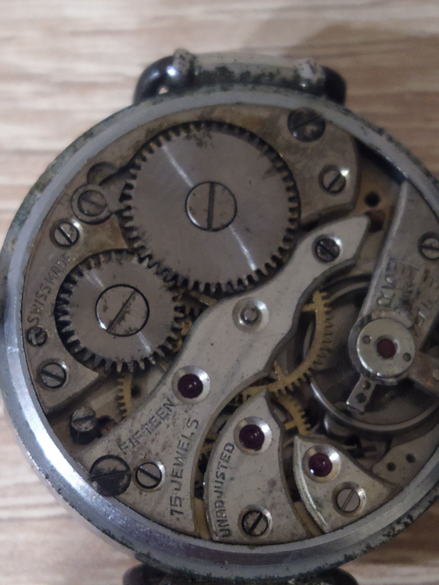 Hronometer Domino Швейцарія. Рік приблизно 1920. На ходу менший циферб