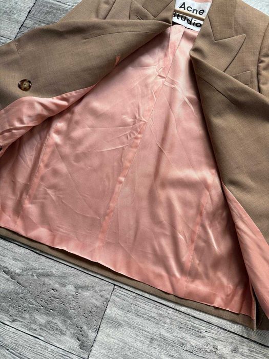 Oryginalny żakiet marynarka dwurzędowa damska Acne Studios