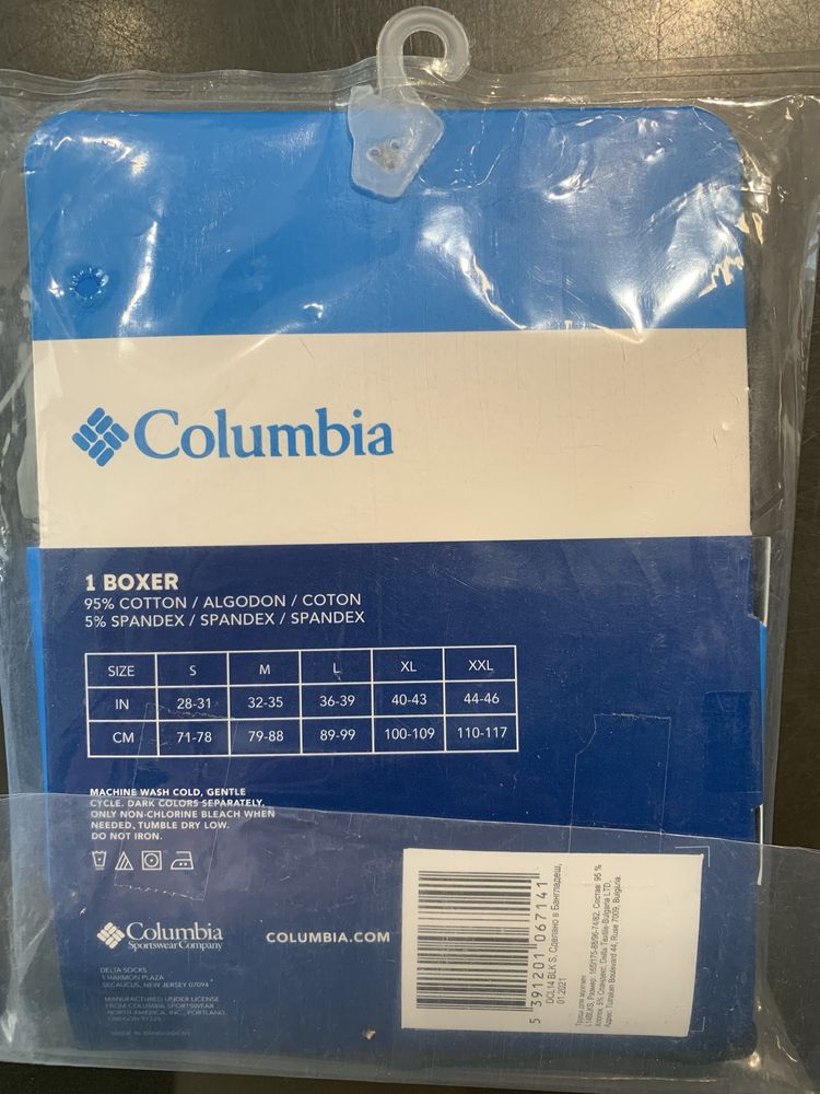 Чоловіча спідня білизна, труси боксери, бренду Columbia.