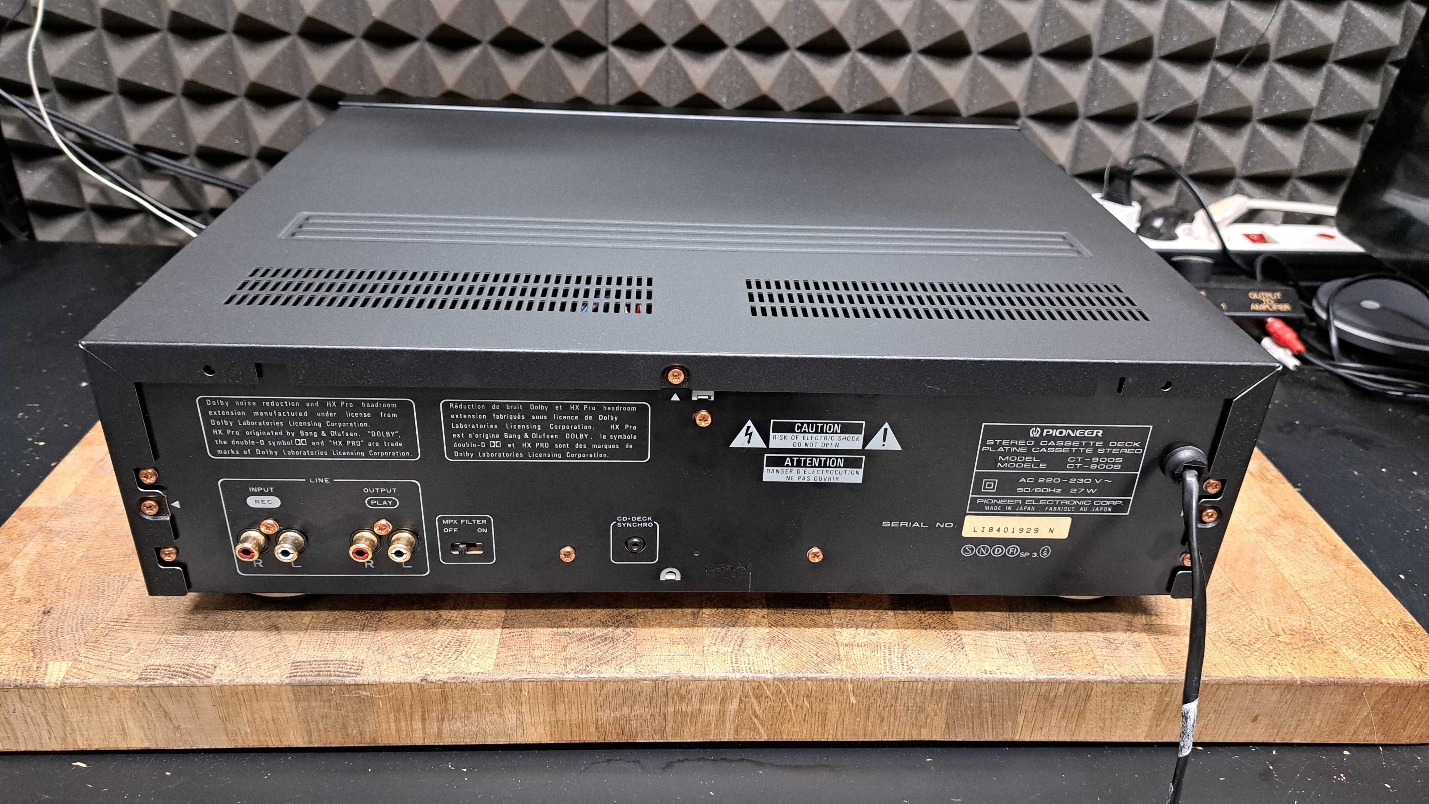 Deck Pioneer CT-900S  3HEAD