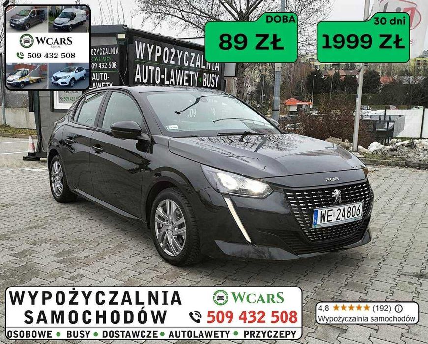 Wypożyczalnia samochodów aut osobowych Wynajem dostawcze bez kaucji