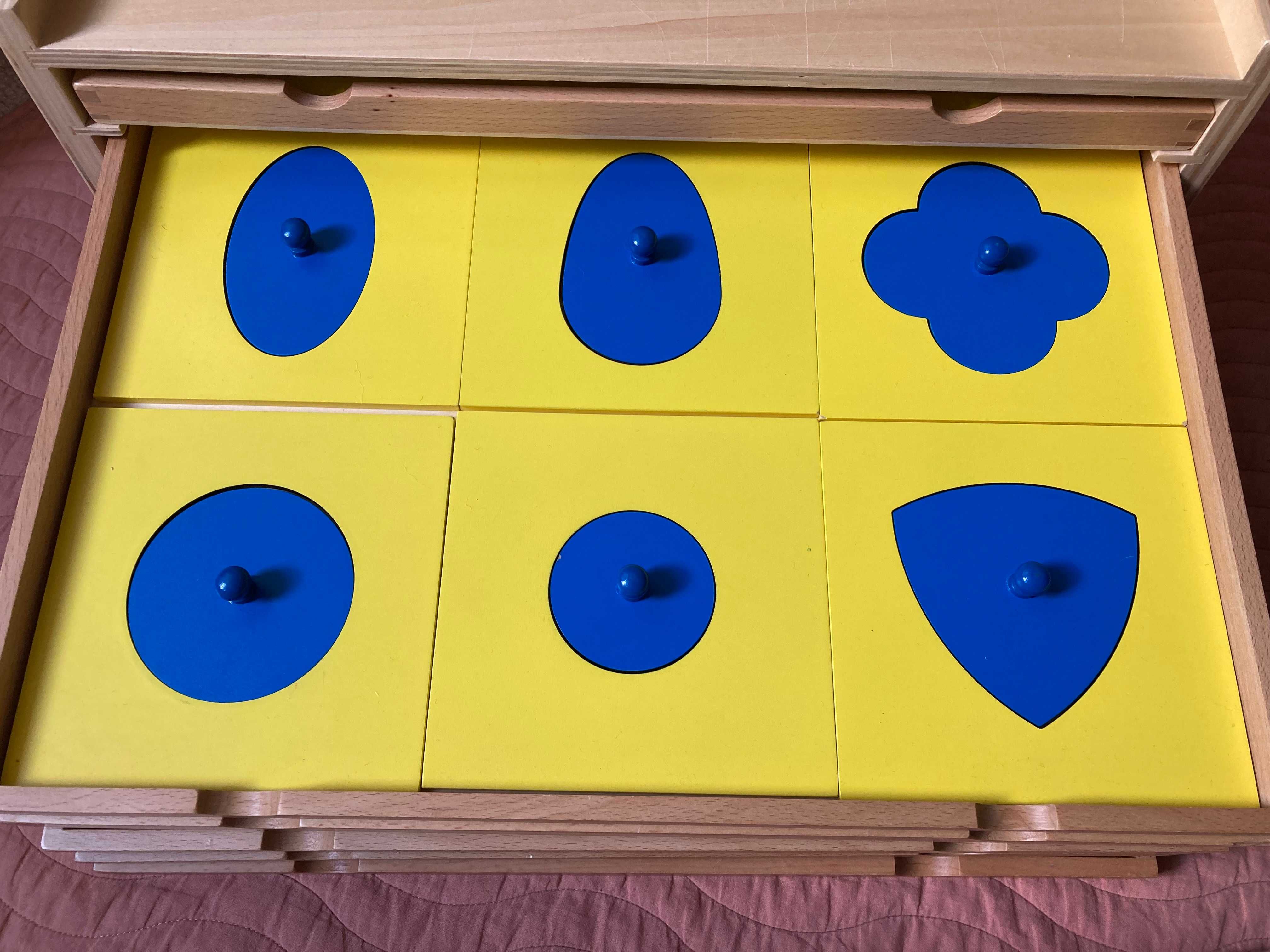 Komoda Geometryczna Montessori PREMIUM - duża, stan: IDEALNY!