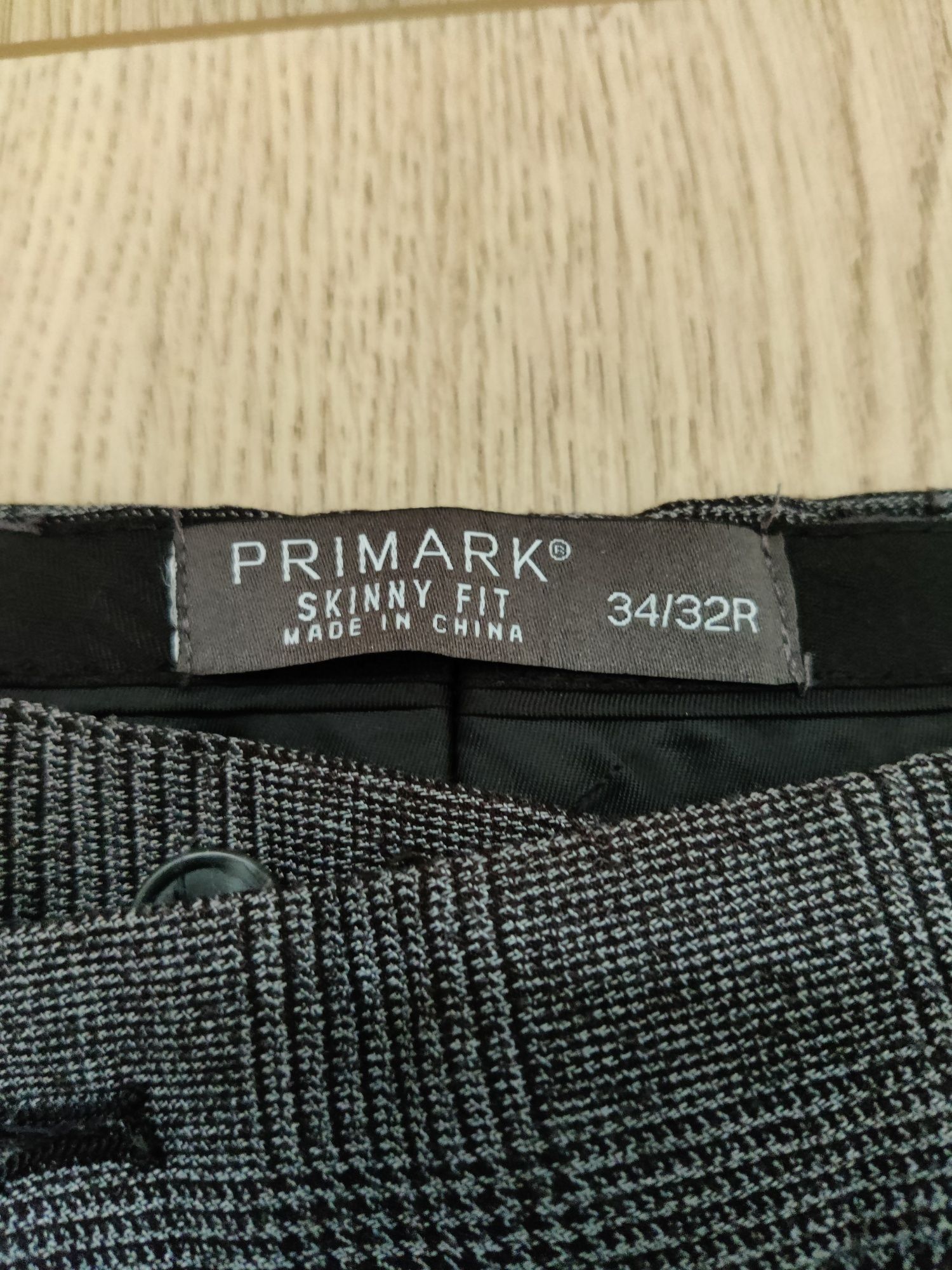 Spodnie męskie Primark skinny fit 34/32