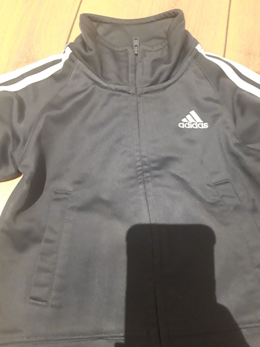 Komplet dres Adidas bluza spodnie 18 msc