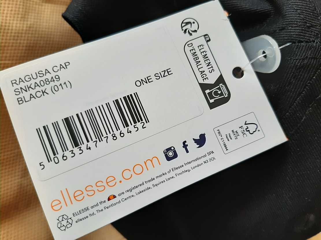 Czapka z daszkiem Ellesse. Z Niemiec.