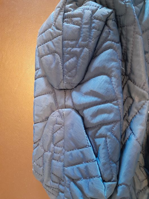 Carteira em nylon azul