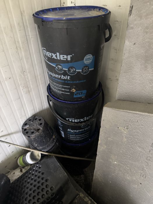 Nexler dysperbit 3 wiadra po 20kg do izolacji fundamentow