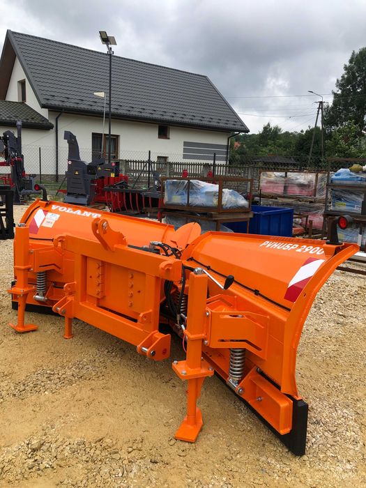 SOLIDNY pług do śniegu hydrauliczny VOLANT 2,5/3,2m DOWÓZ