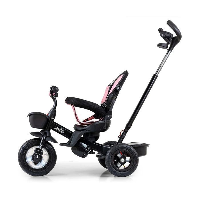 Rowerek Trójkołowy Movi Black-Pink Milly Mally