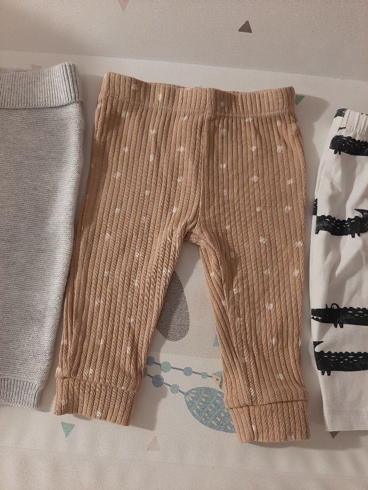 3 x spodnie legginsy dla chłopca/dziewczynki