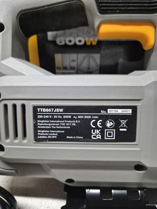 Wyrzynarka Sieciowa 600W