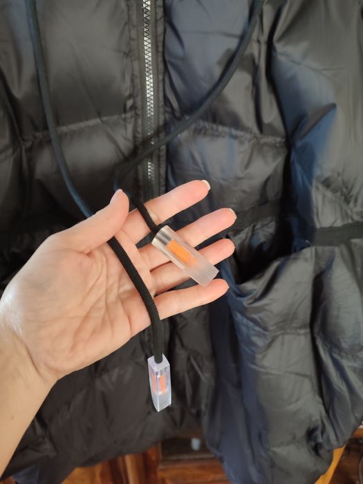 Kurtka puchowa oversize