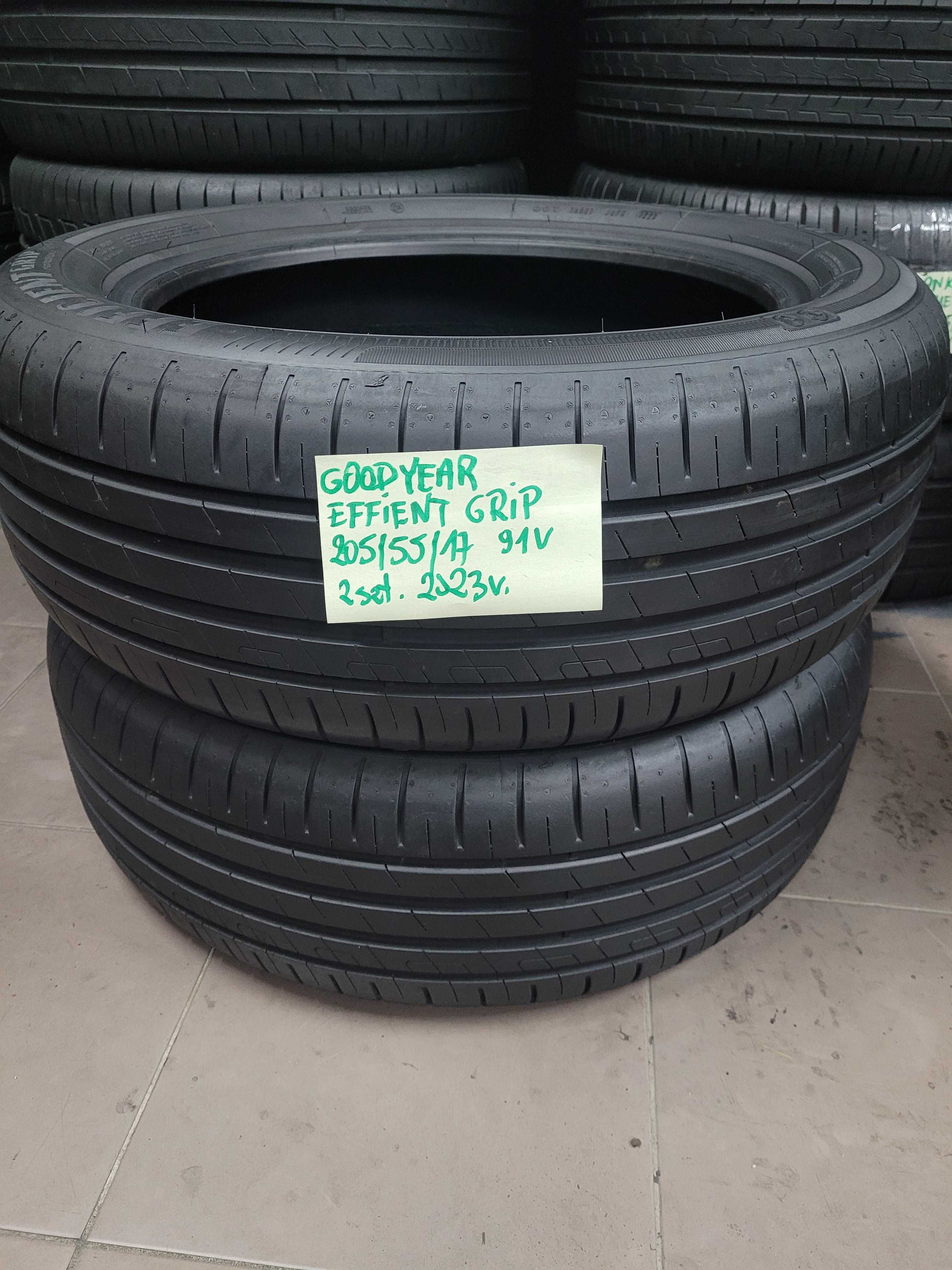 Opony klasy Premium GOODYEAR Efficient Grip 2szt. 2023r. 205/55R17