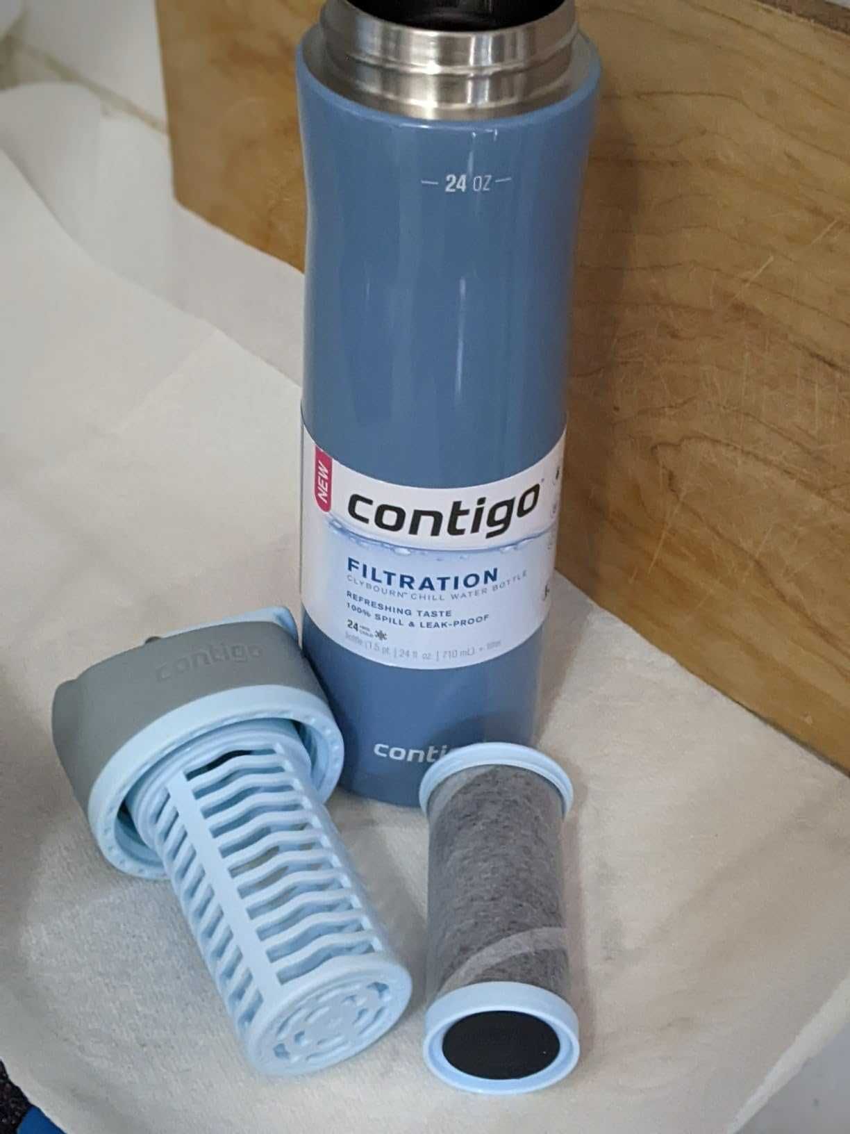 Термопляшка Contigo Clybourn Chill з фільтром