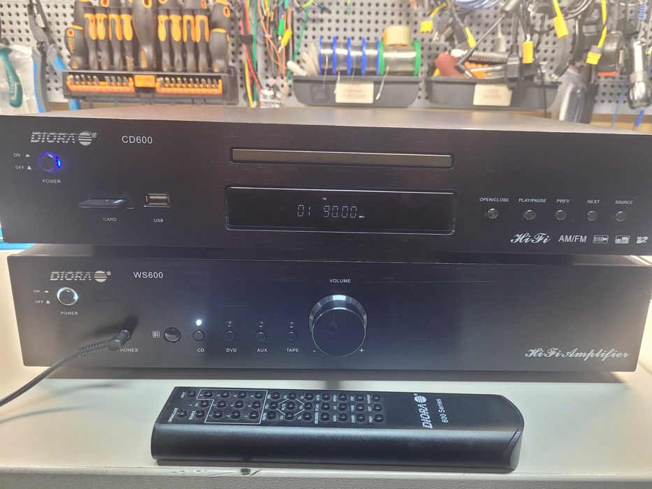 Diora WS 600 CD 600 Zestaw razem z pilotem