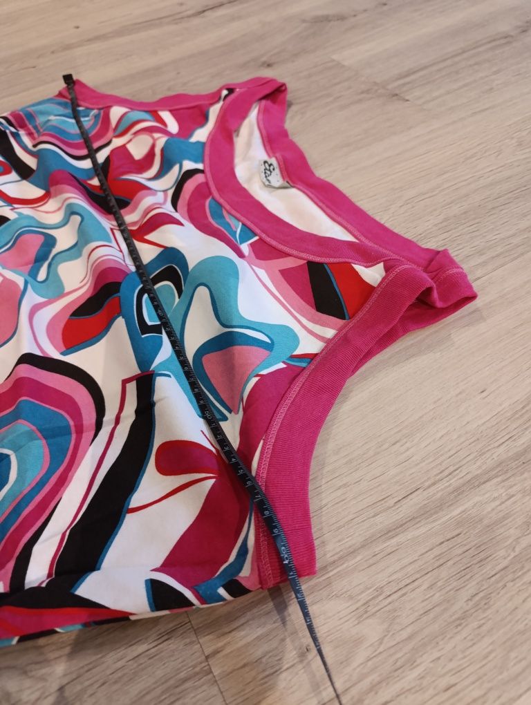 Miss Etam duża bluzka top bez rękawów r.50