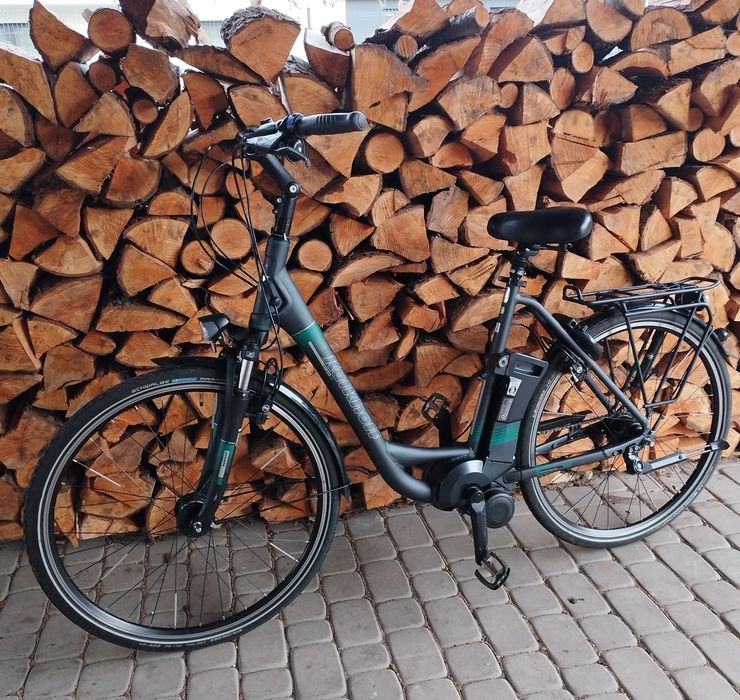 Niemiecki rower elektryczny kalkhoff agattu damka miejski trekingowy