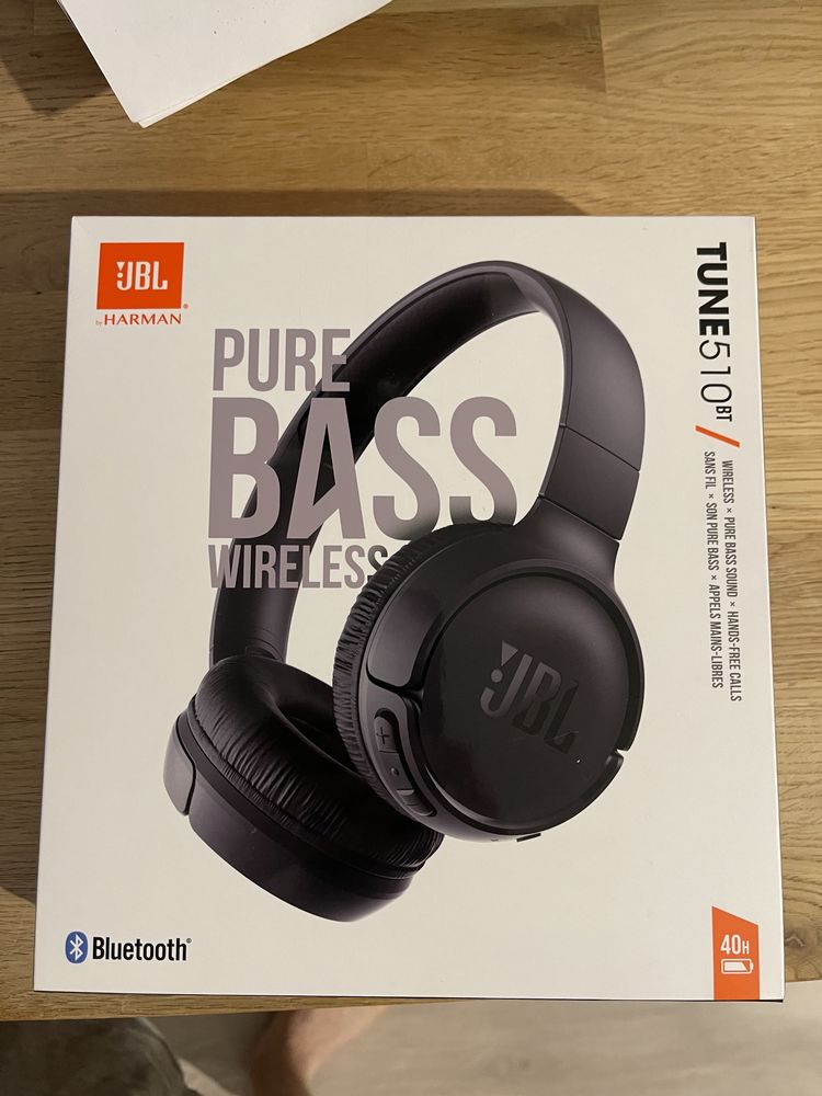 Навушники JBL Tune 510BT Black нові