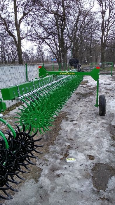 Ротационная борона мотыга JOHN DEERE,Yetter 6м-9м(Джон Дир,Еттер)