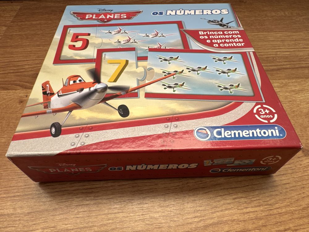 Puzzle Números Disney Planes +3