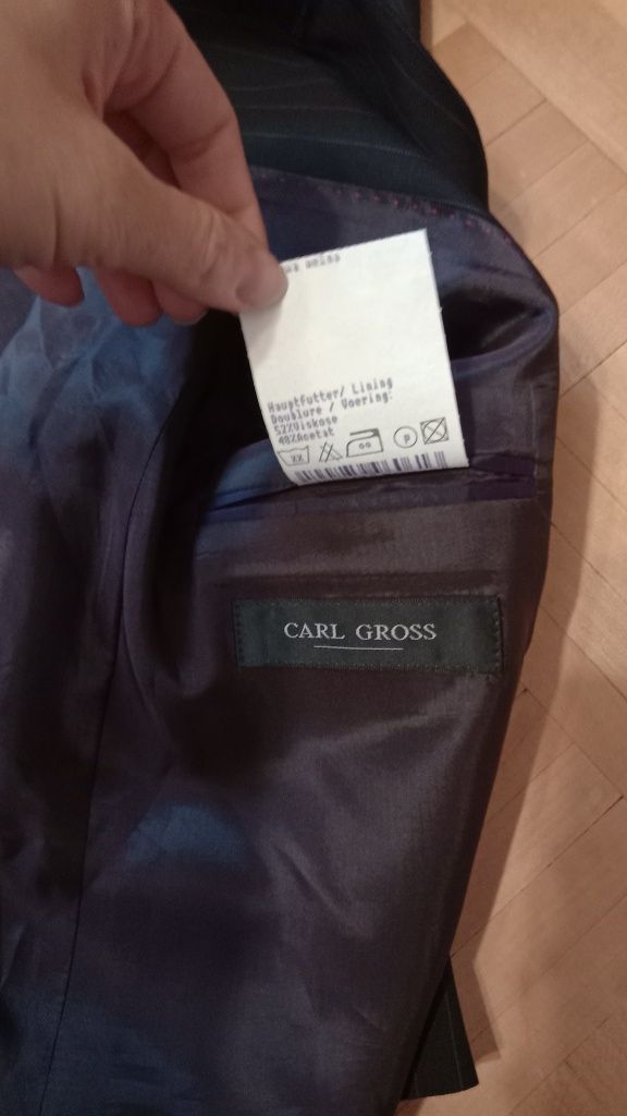 Garnitur męski elegancki marki Carl Gross M/L