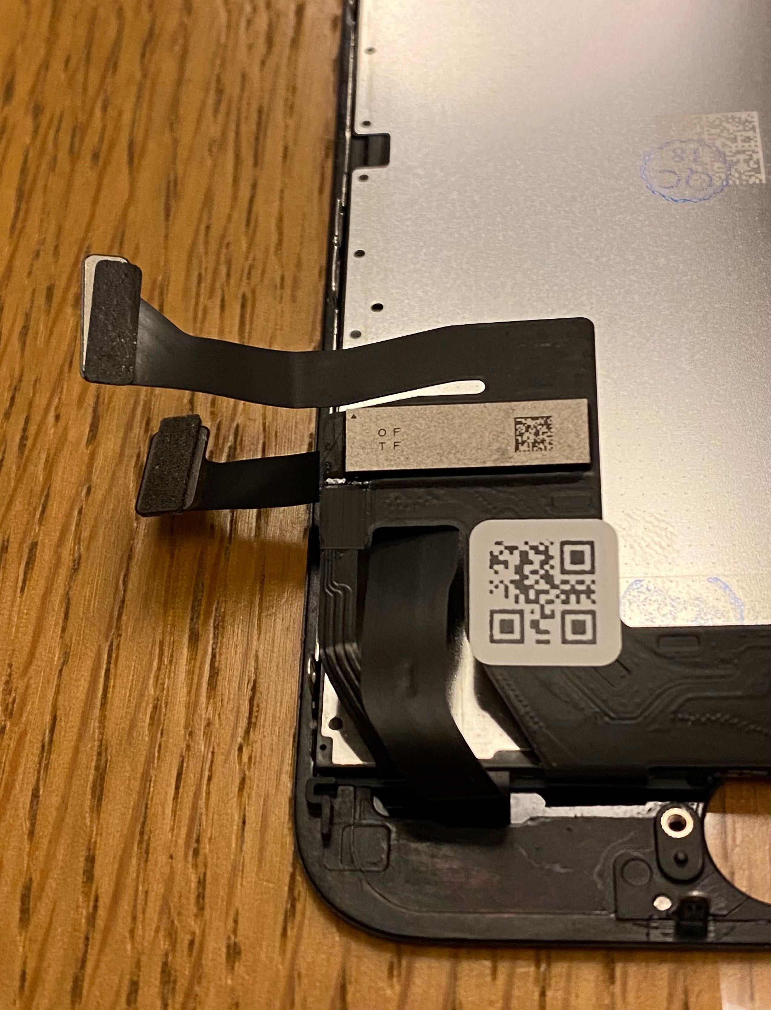 Wyświetlacz LCD do iPhone 8/SE (2020) w kolorze Czarnym ORYGINAŁ 23FV