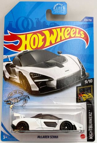 Машинка Hot Wheels NIGHTBURNERZ McLaren Senna 2020 (GHD18)