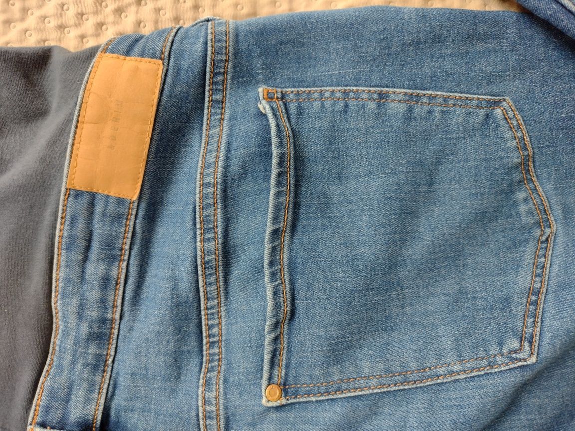 Spodnie ciążowe jeansy H&m L