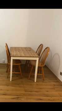 Sprzedam stół i 4 krzesła używane