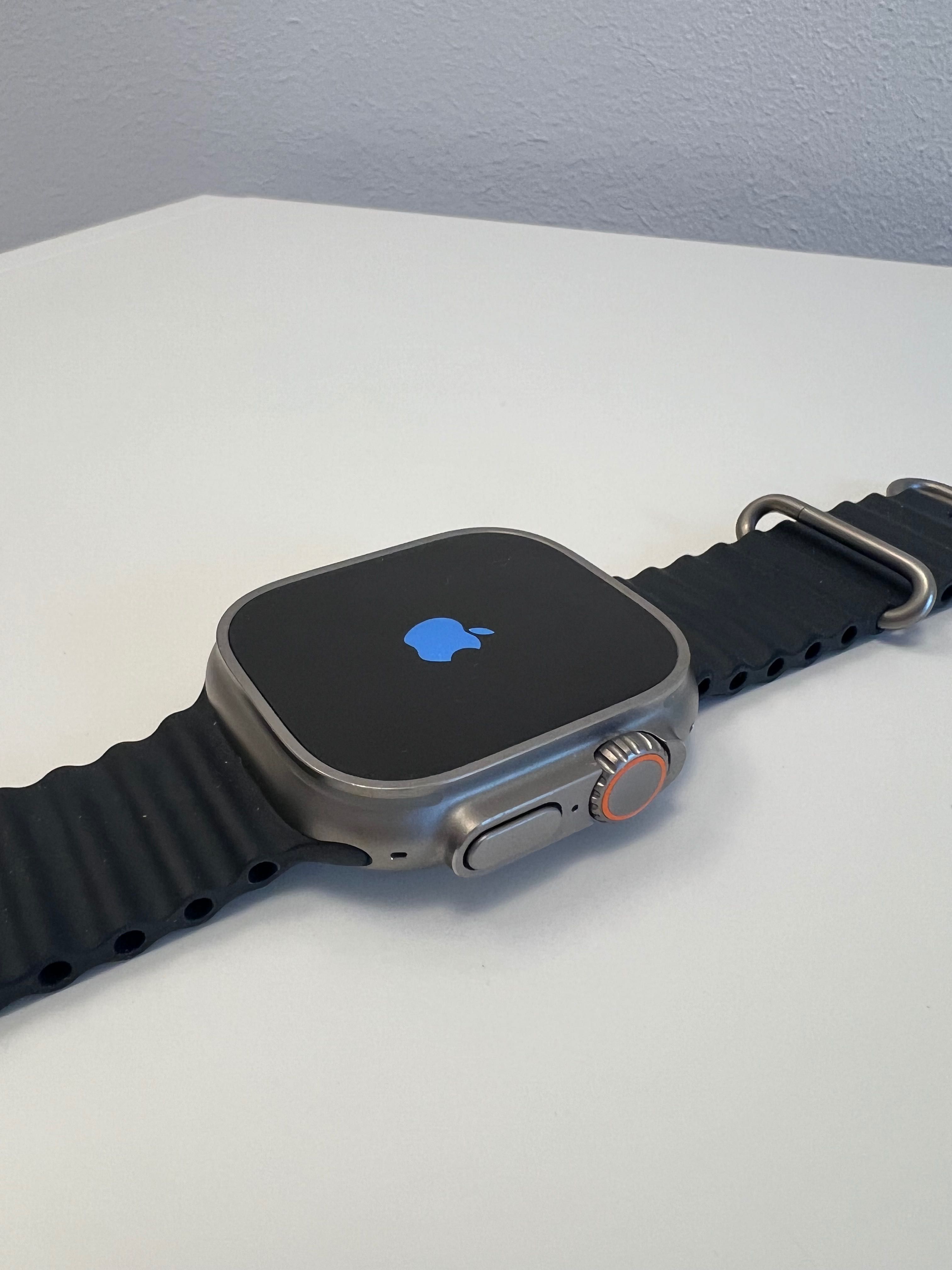 Apple Watch Ultra com fatura