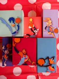 NOWY zestaw looney tunes kosmiczny mecz happy meal mc donalds mcdonald