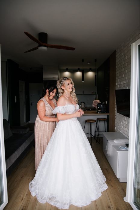 Suknia Ślubna księżniczka rozmiar 40