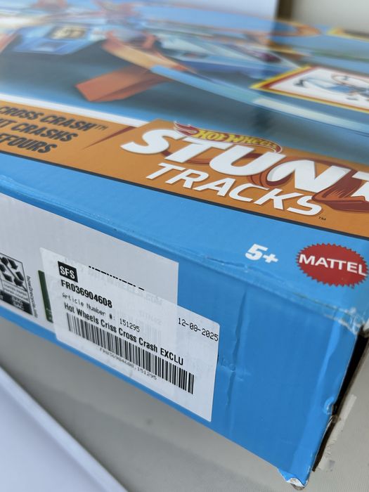 Трек Hot Wheels Criss Cross Crash хот вілс небезпечне перехрестя  вилс