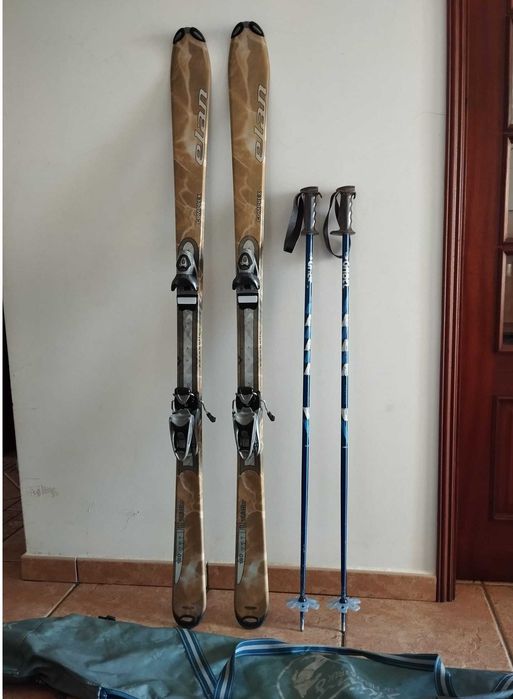Conjunto Ski / Esqui Elan Comprex 160