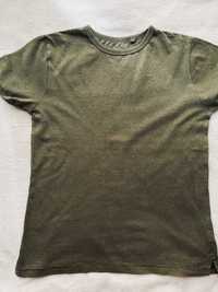 T-shirt Next w kolorze khaki- rozm. 134