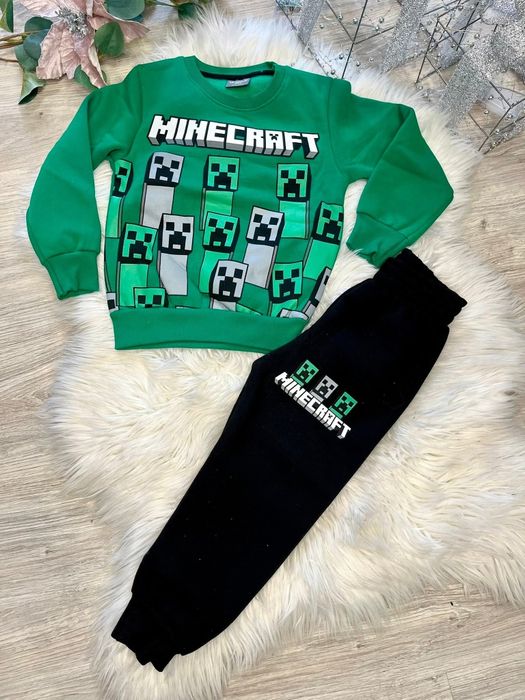 Ocieplany dres minecratf 98-134