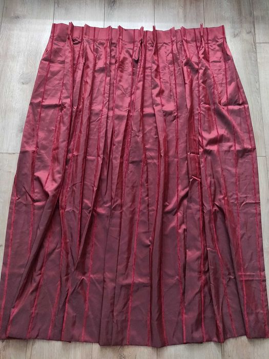 Комплект штор цвет хамелеон черно- бордовый, 3 шторы, супер качество