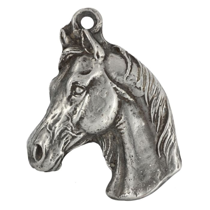Koń czystej krwi arabskiej brelok posrebrzany Art-Dog