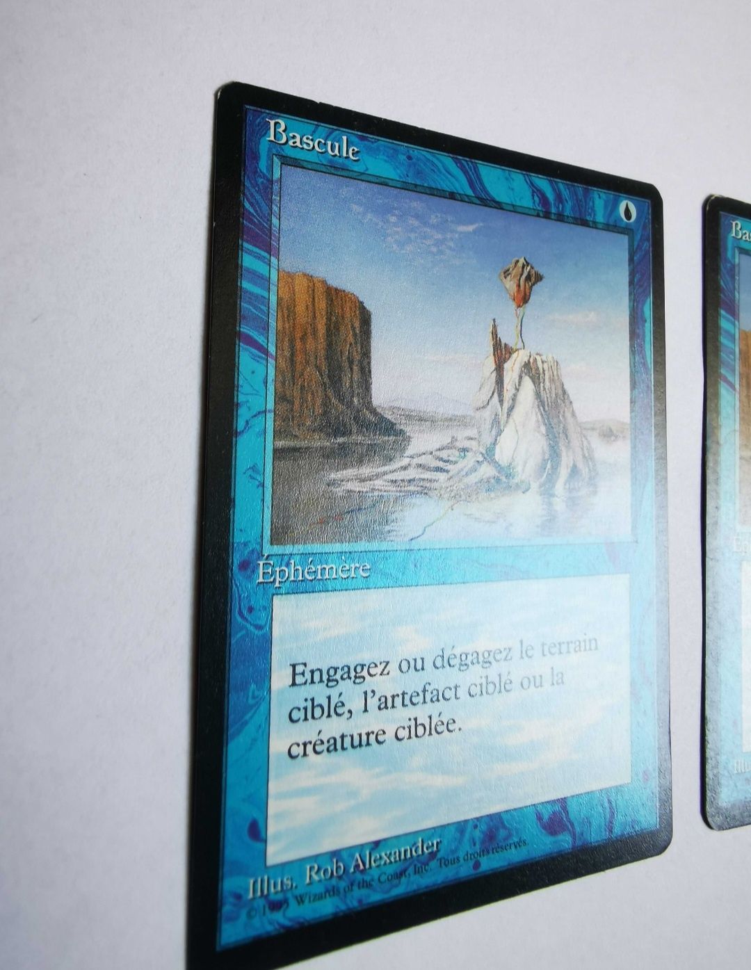 Mtg Bascule (mana short) francuska wersja, 3 karty, Magic the Gatherin