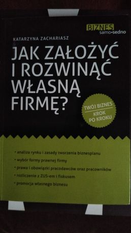 Książka kompendium wiedzy o założeniu firmy