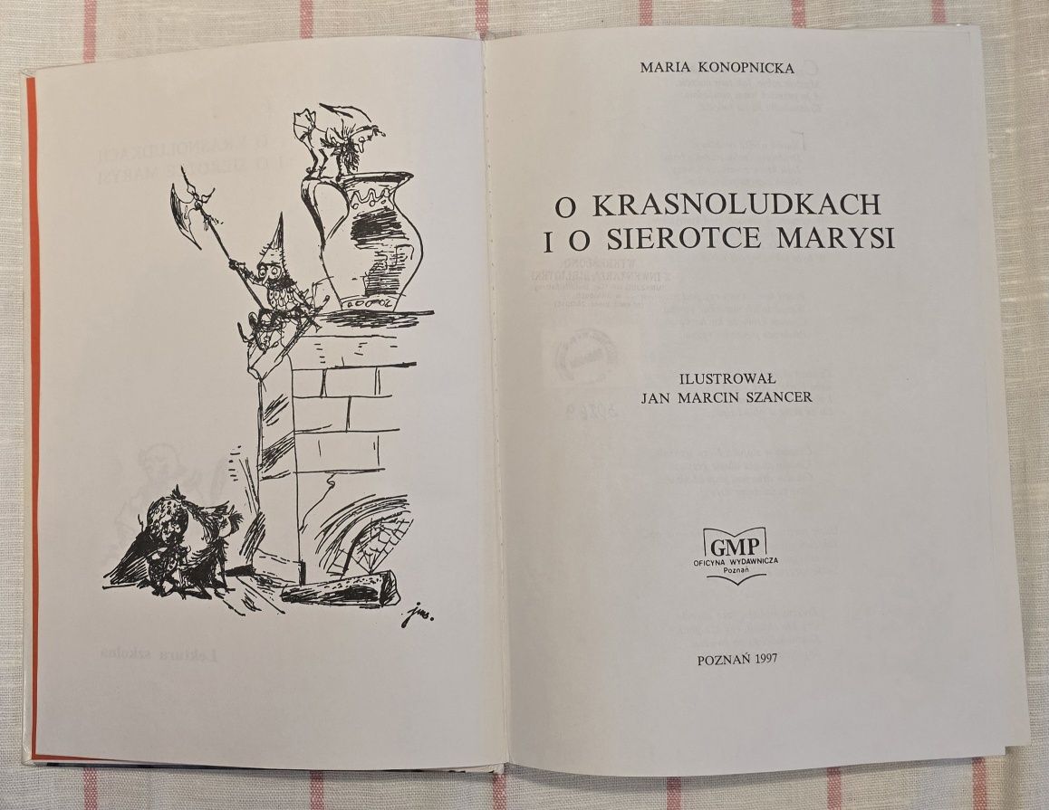 O krasnoludkach i sierotce Marysi. M.Konopnicka.SzancerPROMOCJA