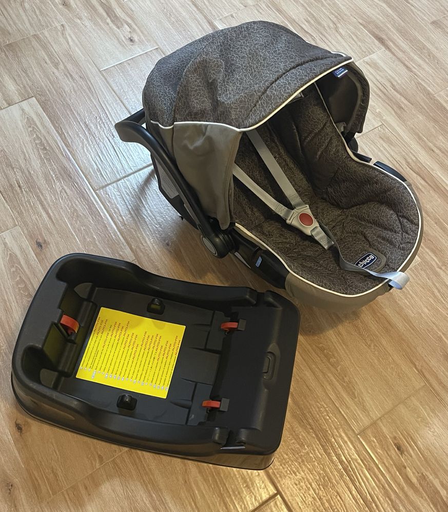 Cadeira auto/ovo para bebé dos 0 aos 13 kgs