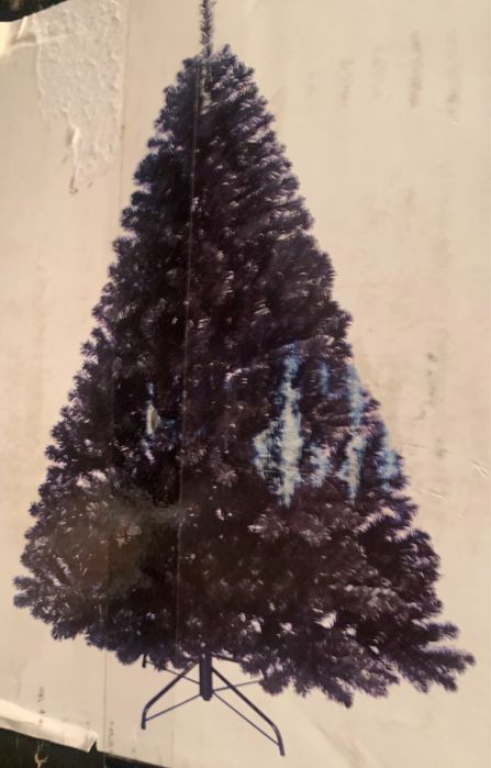 Arvore de Natal preta loja area