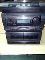 Wieża sony hcd-c20 radio radyjko fm magnetofon