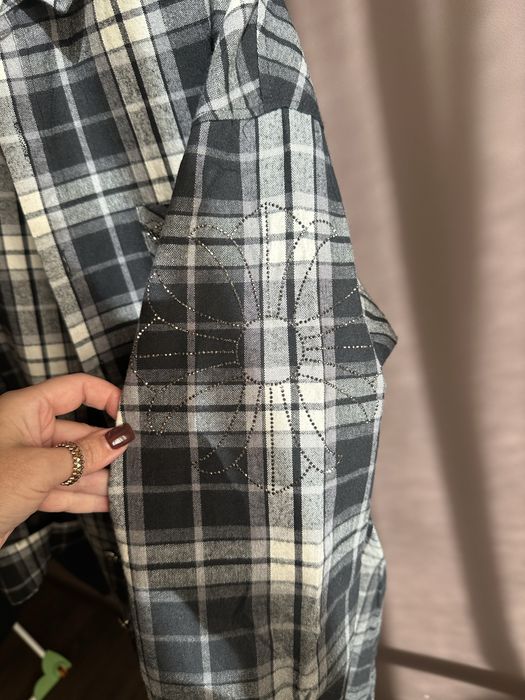 Сорочка в клітинку / лосини Chrome Hearts